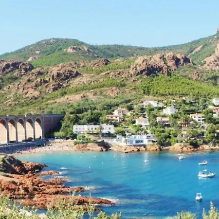 Studio Et Son Rooftop Panoramique, Antheor, Saint Raphael, Plage A Pieds Exterior photo