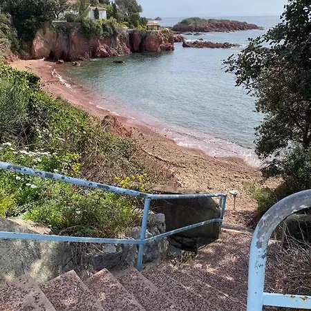 Studio Et Son Rooftop Panoramique, Antheor, Saint Raphael, Plage A Pieds Exterior photo